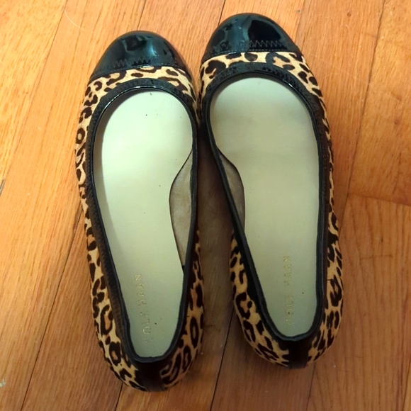 COLE HAAN leopard wedges 7 - Picture 3 of 5